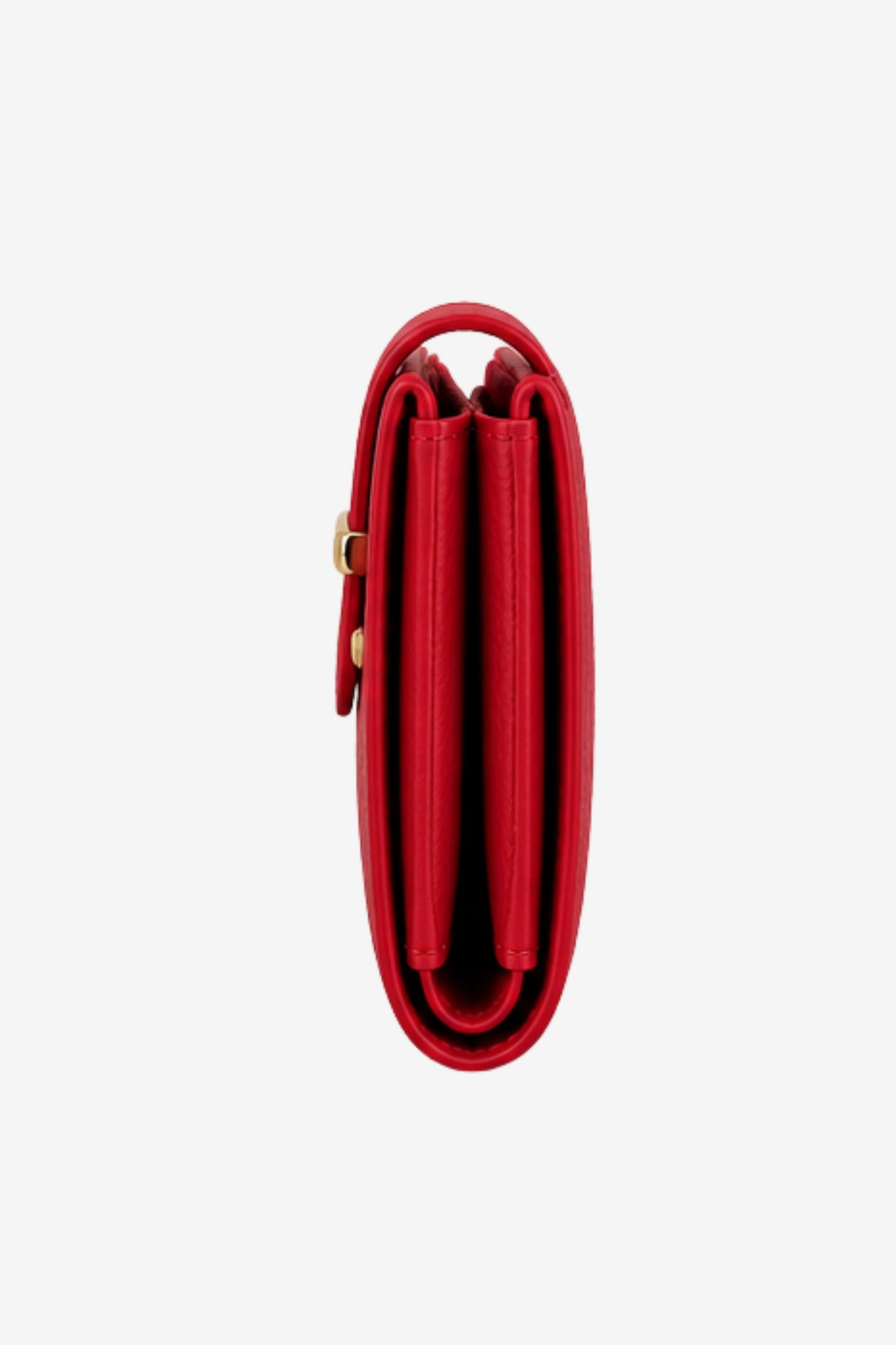 Red Textured Long Wallet-Global Republic