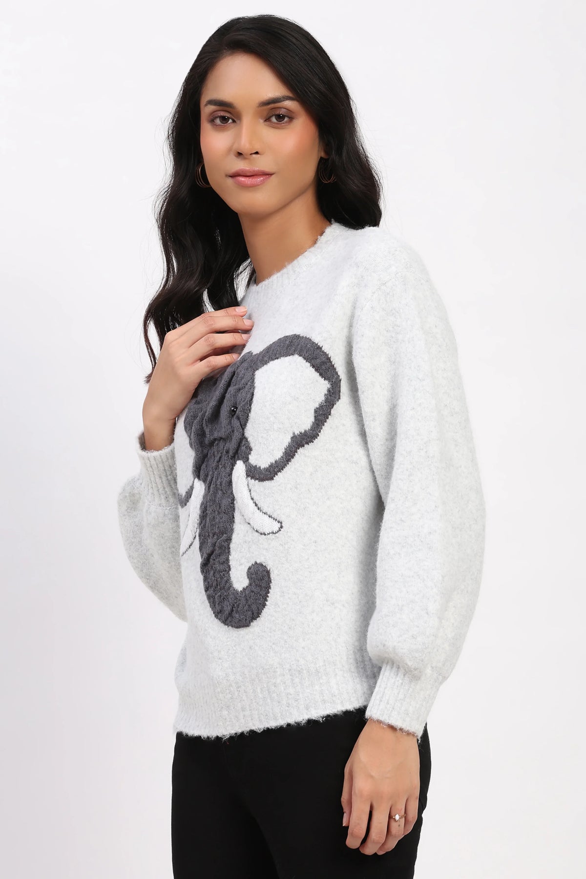 3D Elephant Pullover-Global Republic
