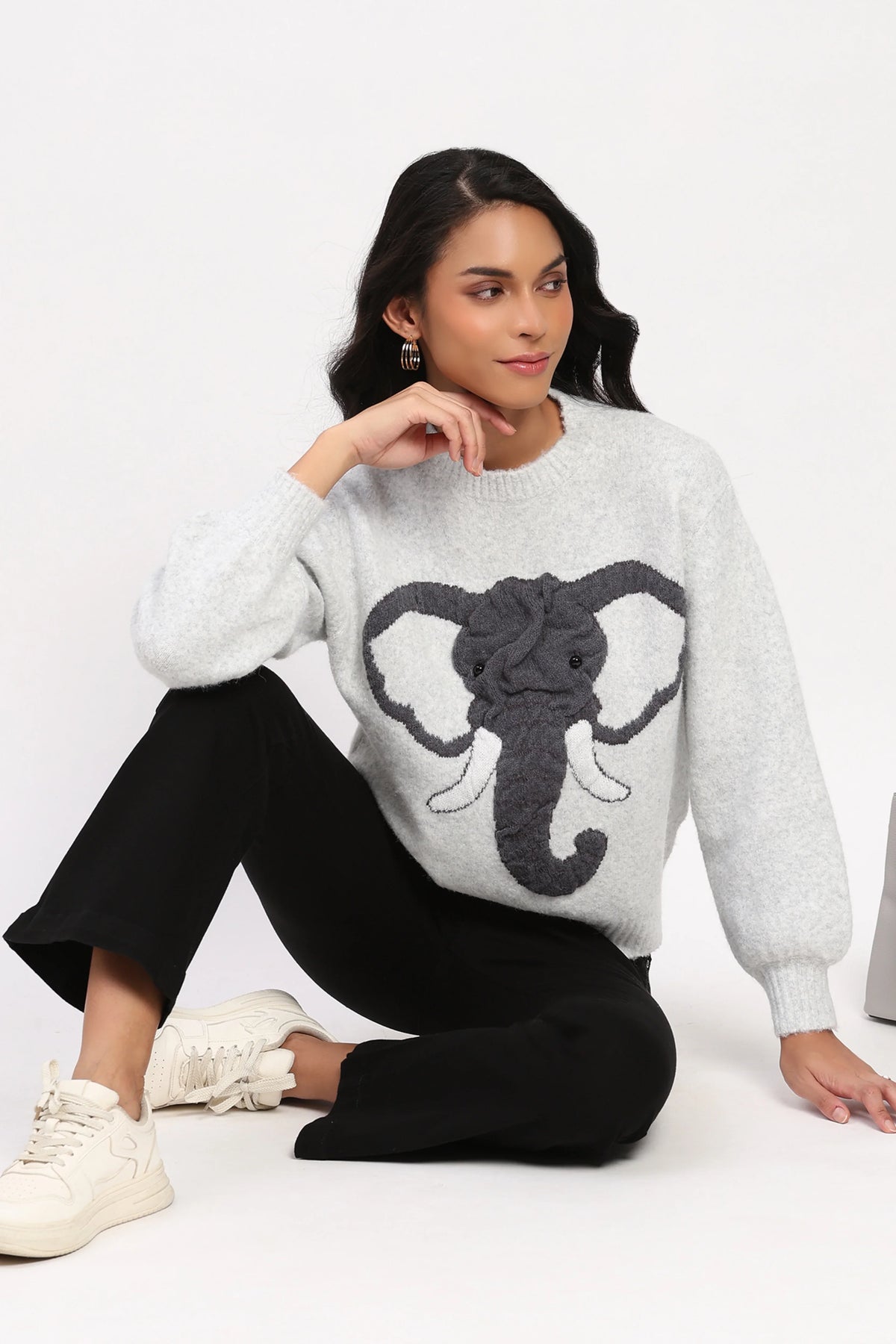 3D Elephant Pullover-Global Republic