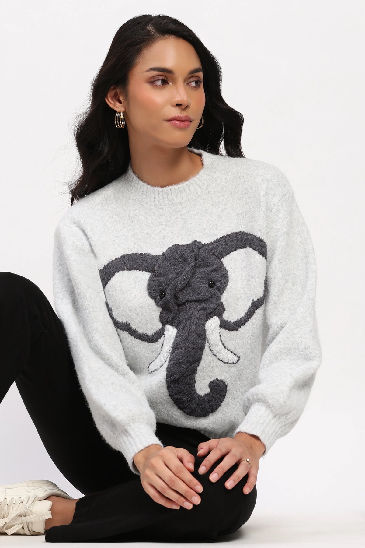 3D Elephant Pullover-Global Republic