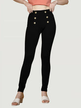 Black  Solid Jegging - Global Republic
