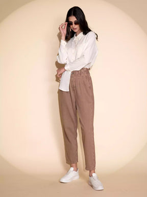 Lemon Textured Polycotton Shirt