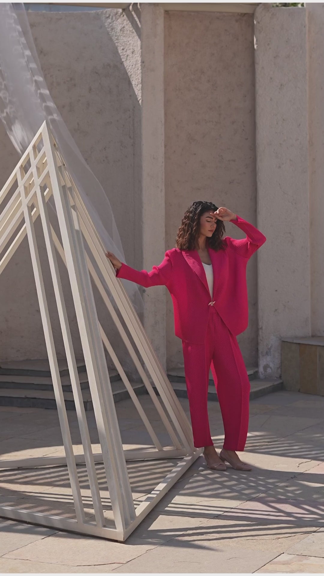 Hot Pink Co-ord Set by Global Republic