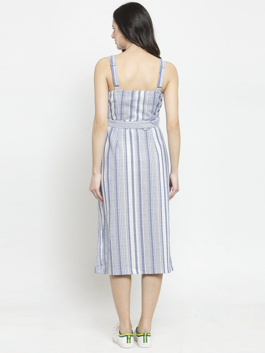 Women Blue Slim Fit Dress