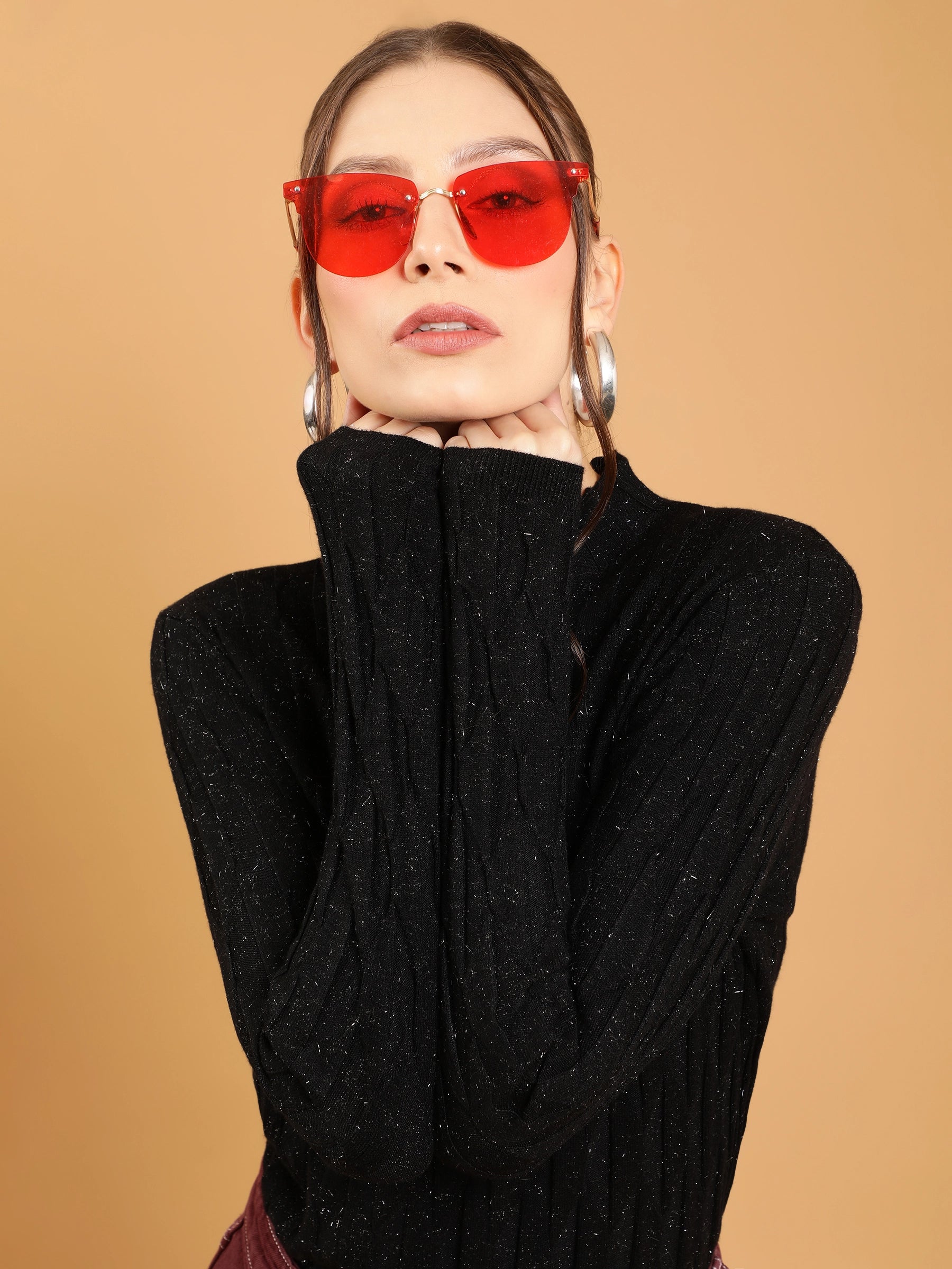 black high neck skeevi