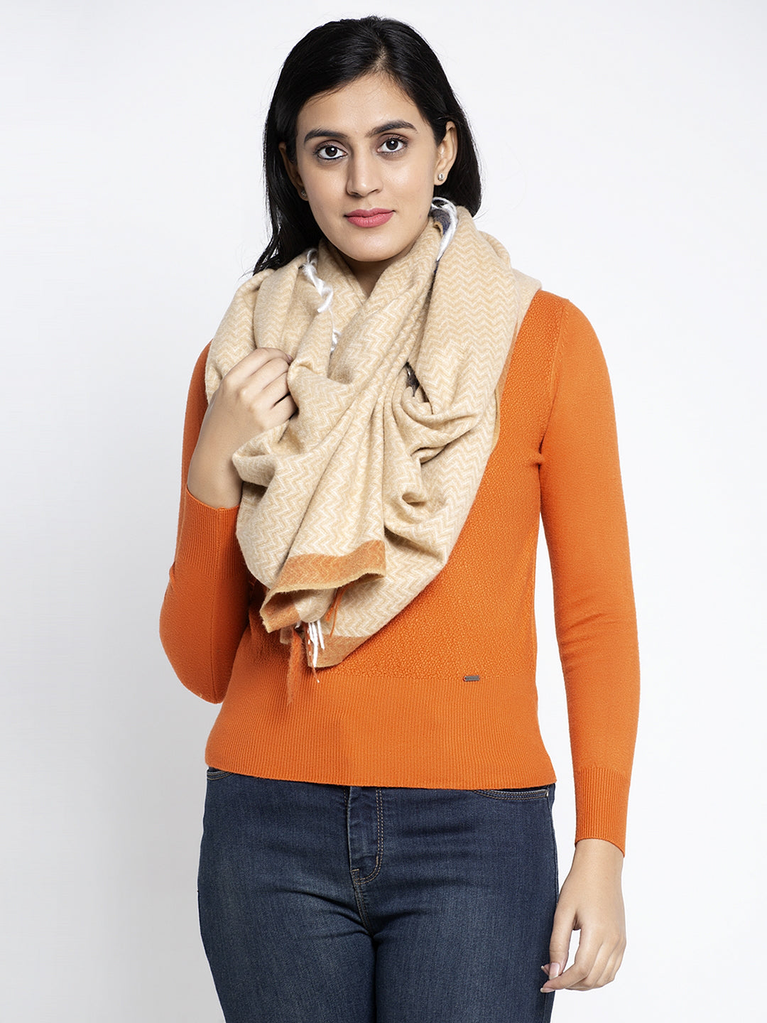 Buy Gold Solid Stole 