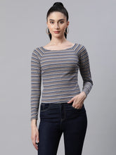 Striped Slim Fit Casual T-Shirt