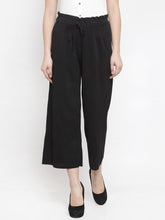 women drawstrings black lower