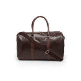 Brown, PU Leather, Travelling Duffle Bag (19X11X9)