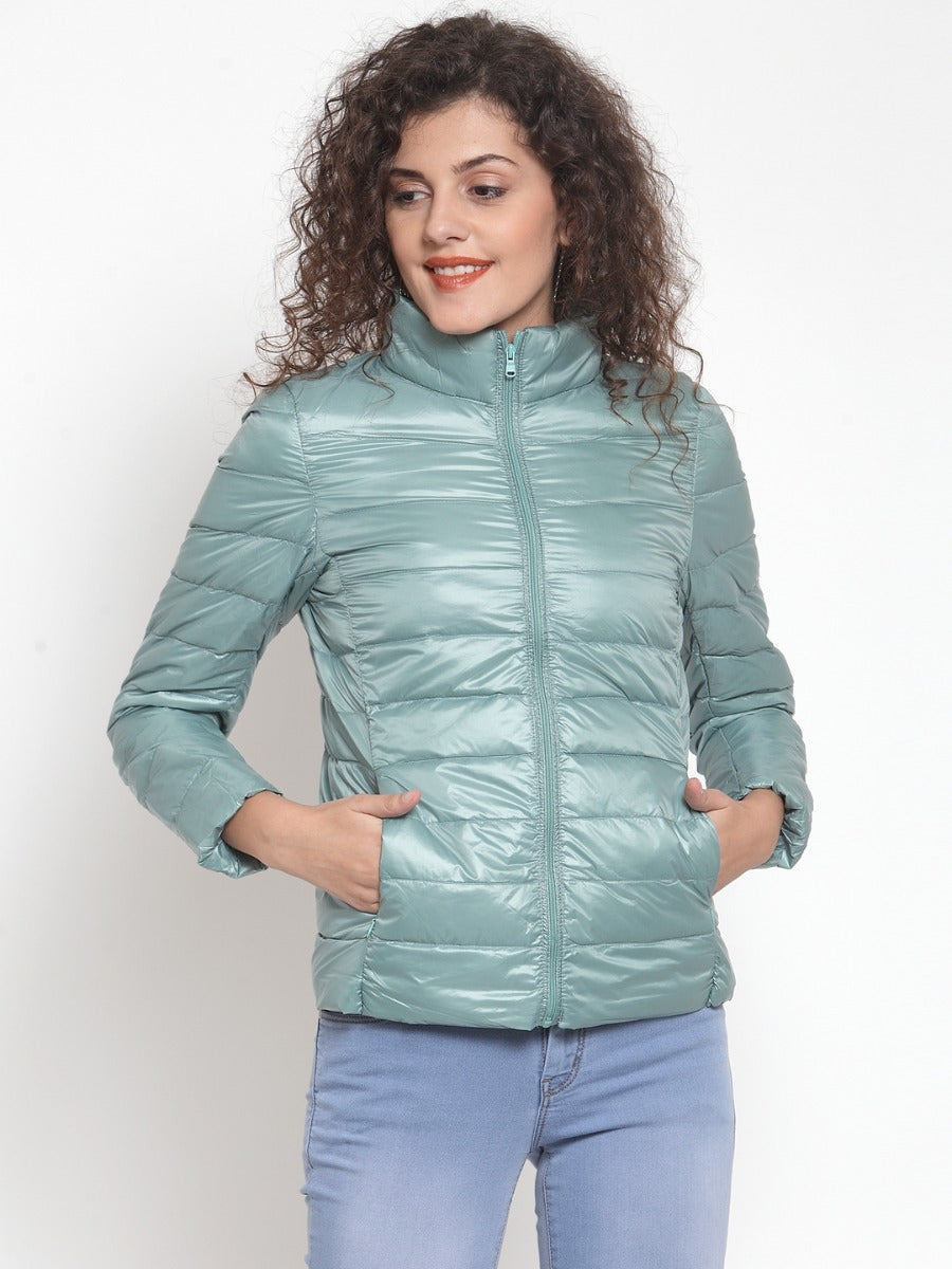 Women Teal Jackets