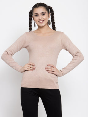 Women Pink Pullover