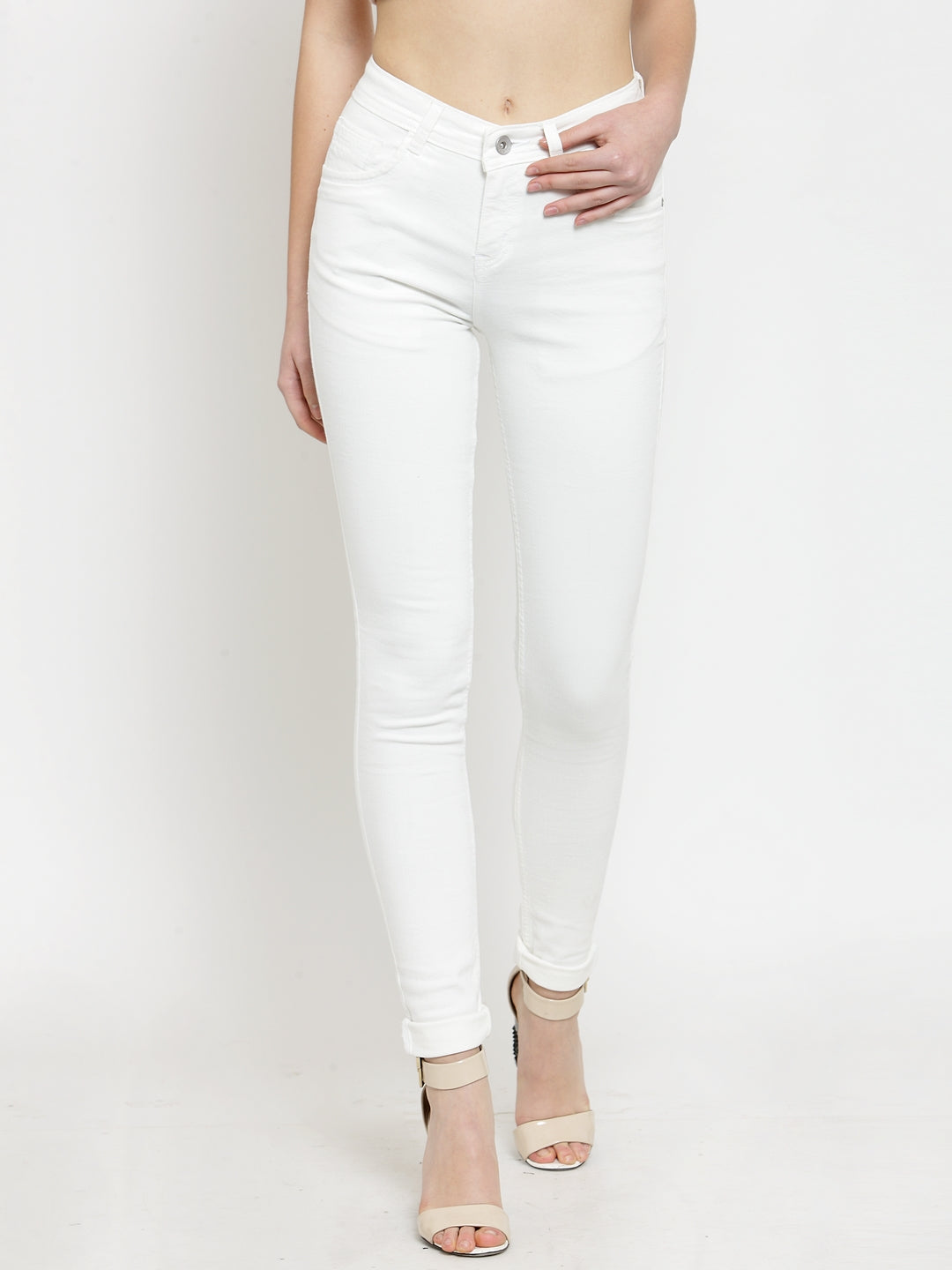 Women Jeans-Grey-26