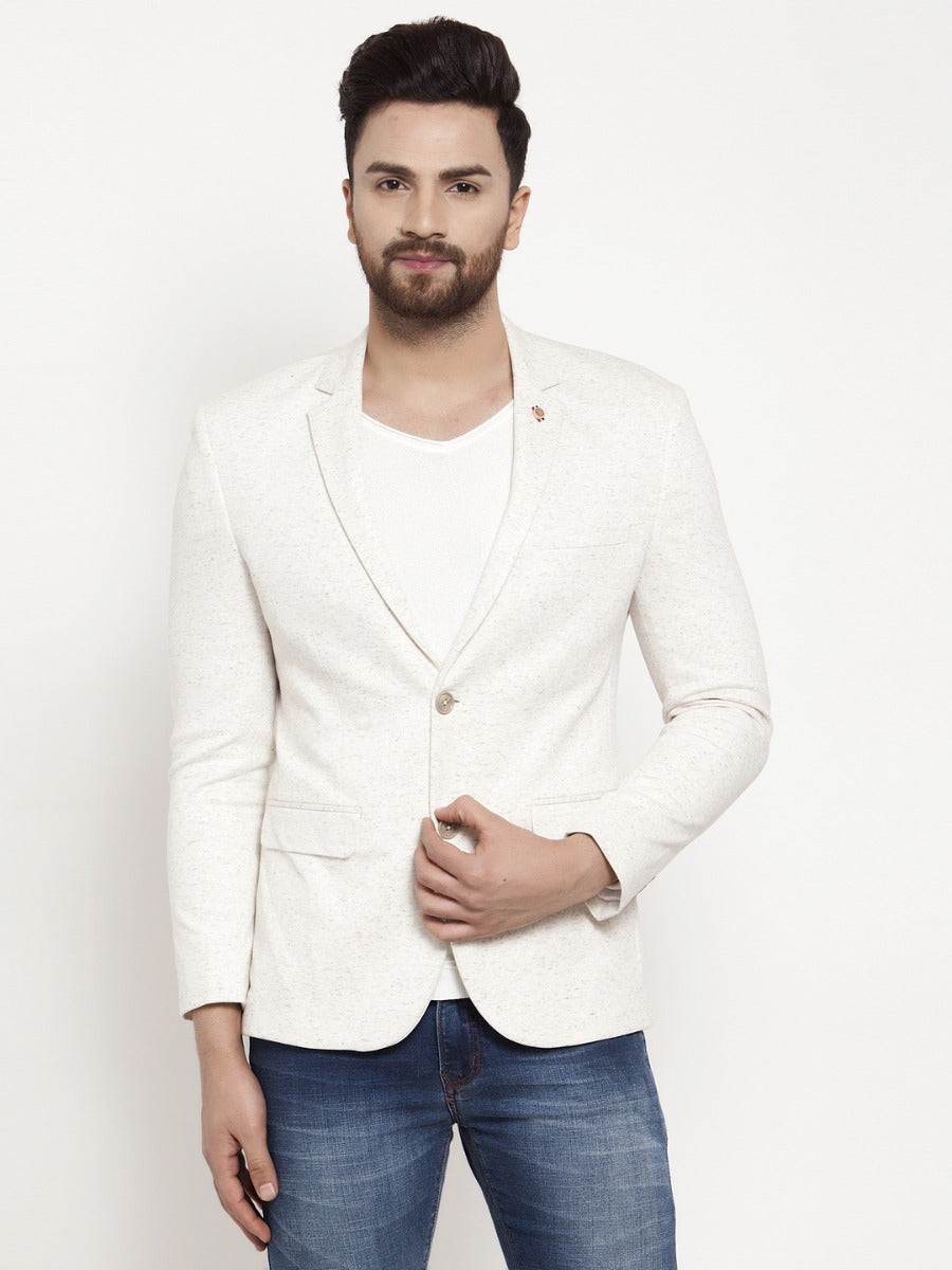 Mens Cream Coat