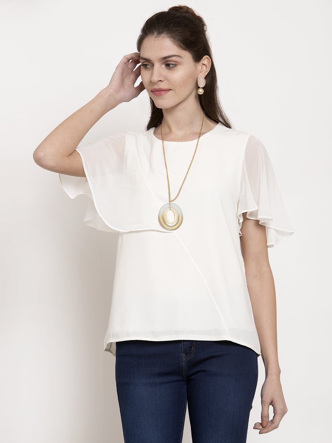 Ladies up flared Top