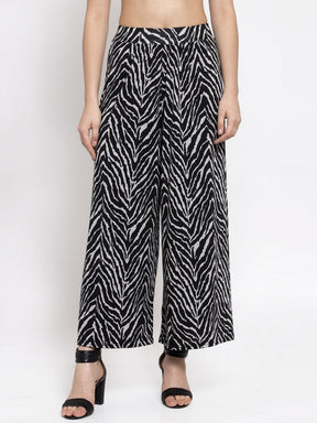 Animal Printed Polycotton Plazo