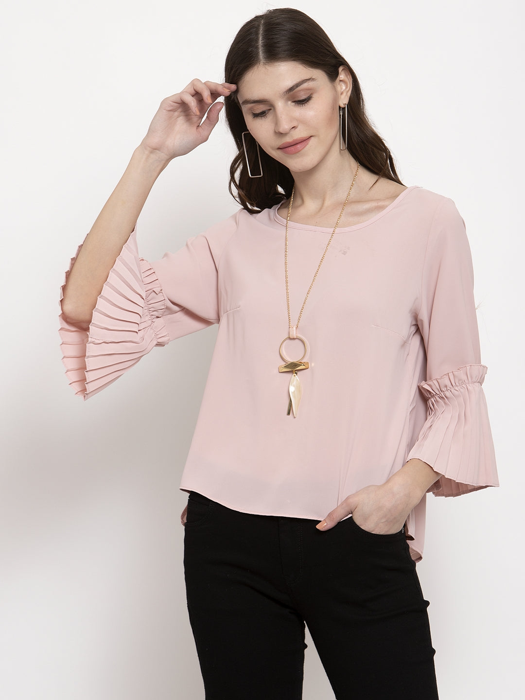 Ladies Flared Pickish Top