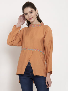 Ladies waist cut straight Top