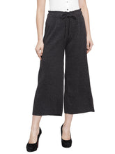 Women Drawstrings Grey Lower