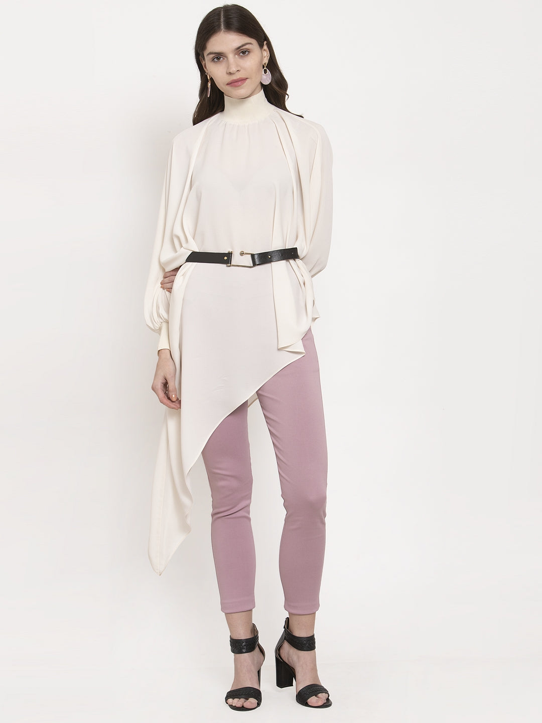 Ladies high sugarcane waist down top