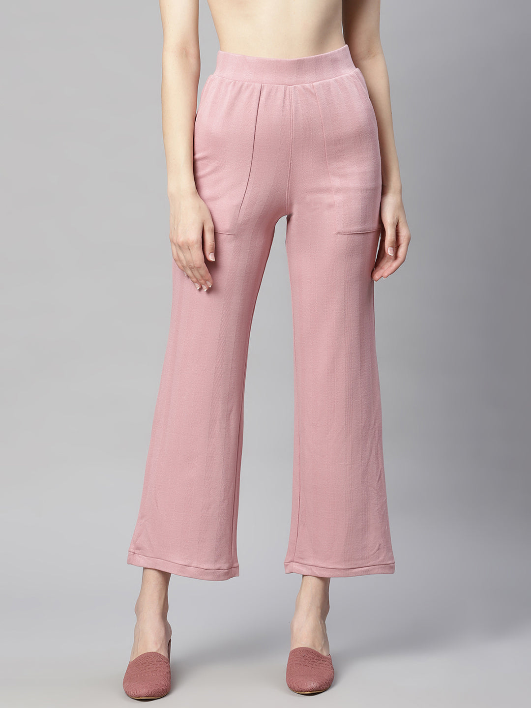 Women Dust Pink Semi- Formal Lower - Global Republic