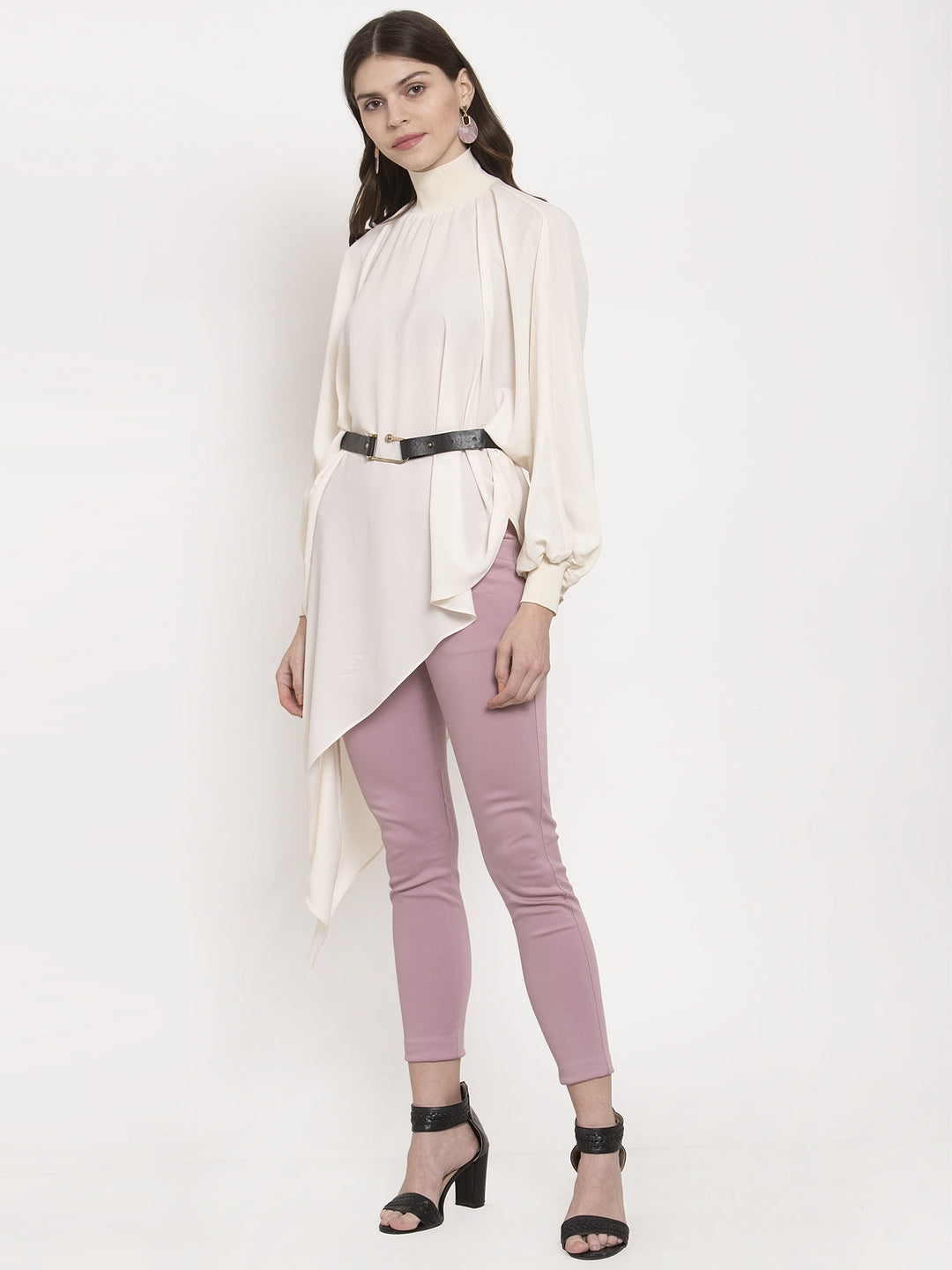 Ladies high sugarcane waist down top