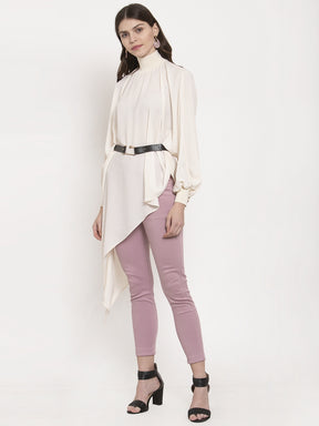 Ladies high sugarcane waist down top