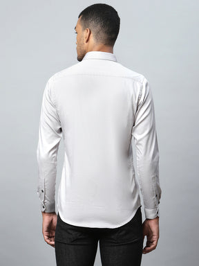 Men Grey Casual Shirt