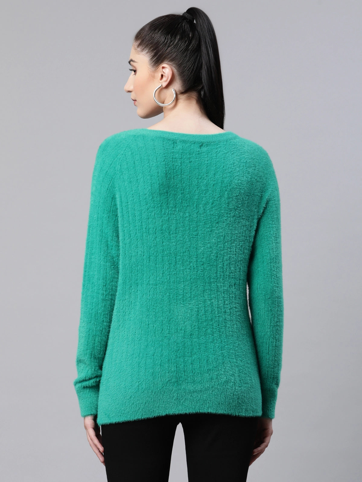  Buy Pile knit Green 