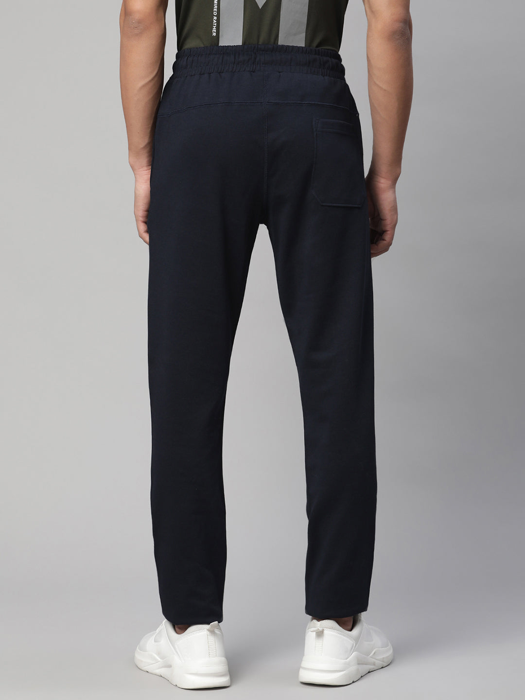 Men Blue Solid Sports Lower - Global Republic
