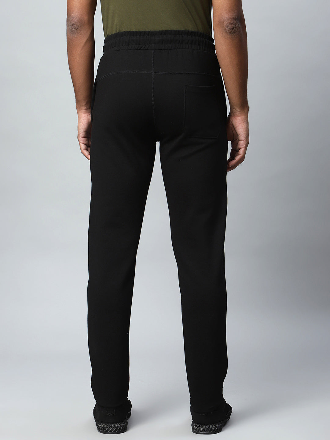 Men Black Casual Lower