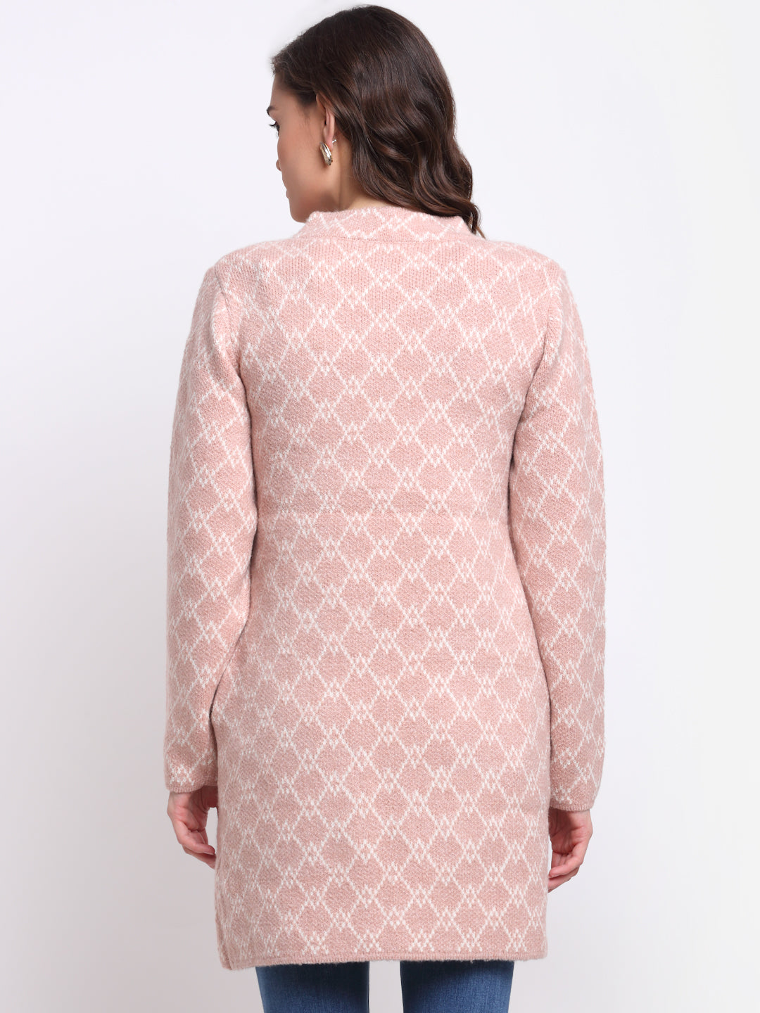 Women Pink Round Neck