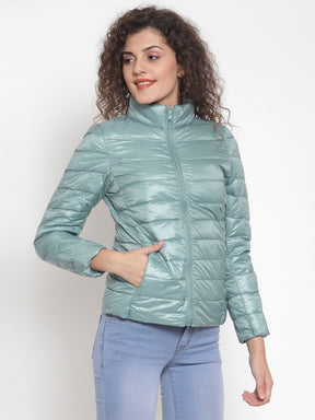 Women Teal Jackets