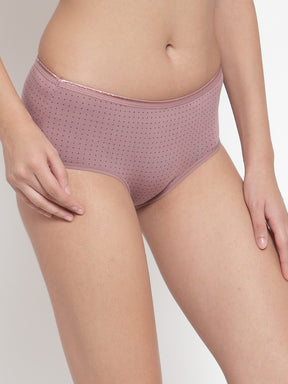 Women Solid Brown Panty