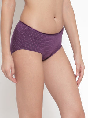 Women Solid Purple Panty