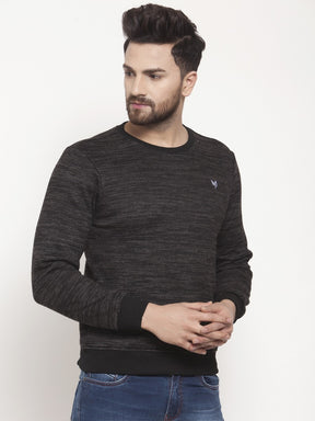 Mens Black Sweat Shirt