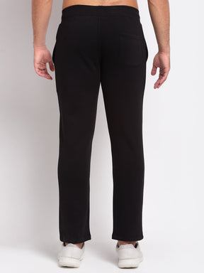 Men Black Hosiery Solid Lower