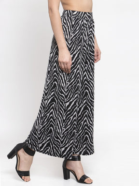 Animal Printed Polycotton Plazo