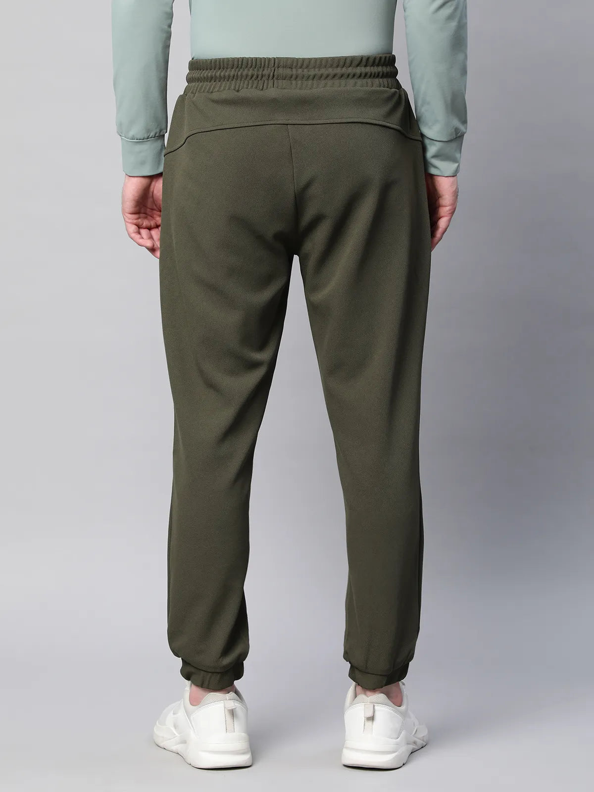 Mens Olive Solid  Lower - Global Republic