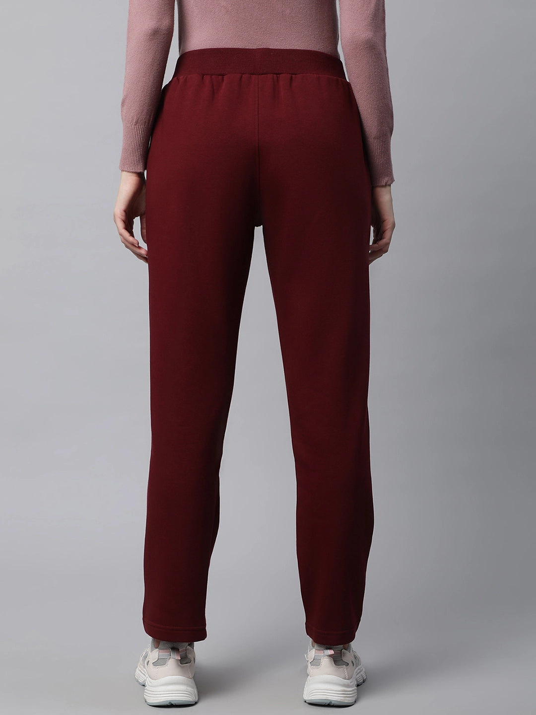 wine logo straight leg mid rise lower