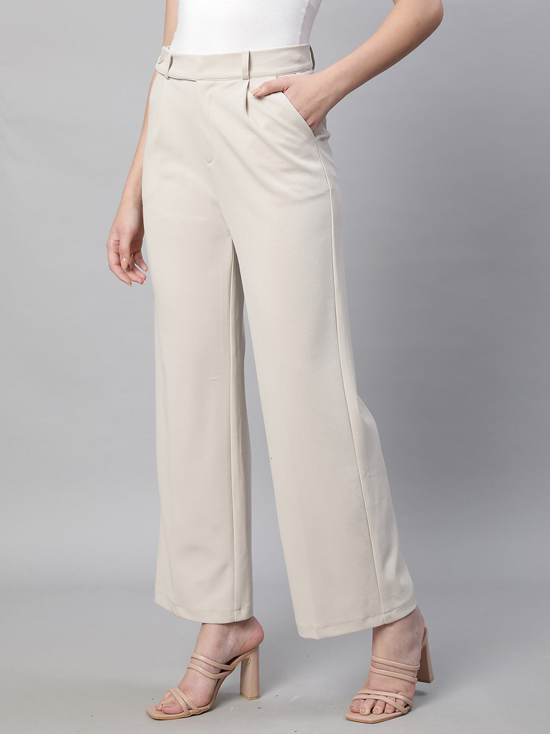 Ladies off white dress pants shop