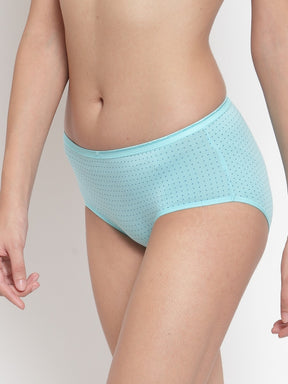 Women Solid Blue Panty