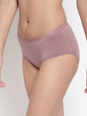 Women Solid Brown Panty