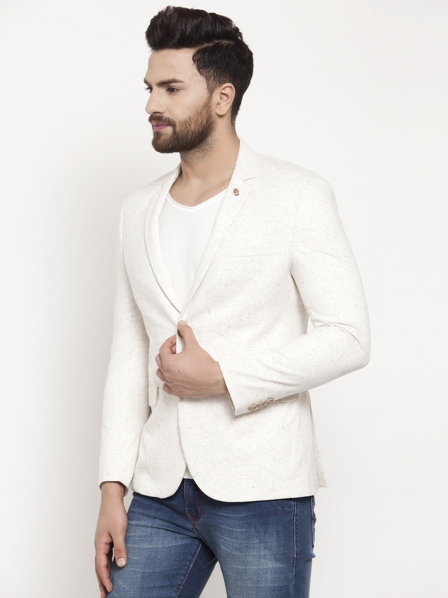 Mens Cream Coat