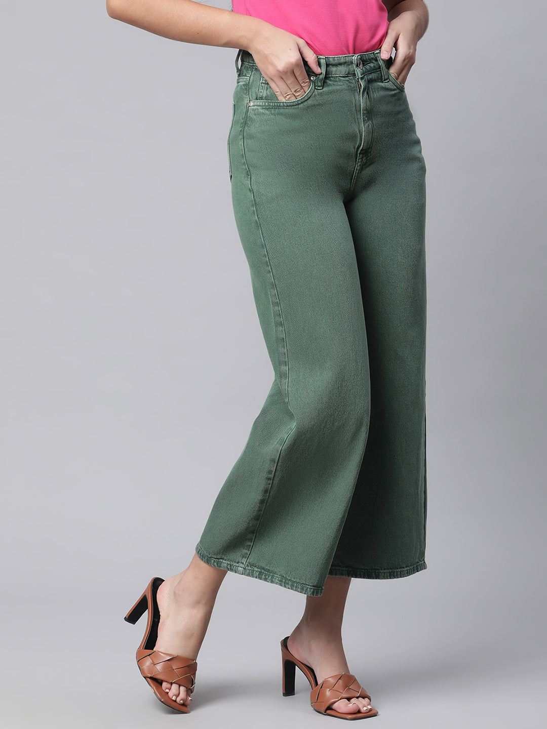 green jeans for women