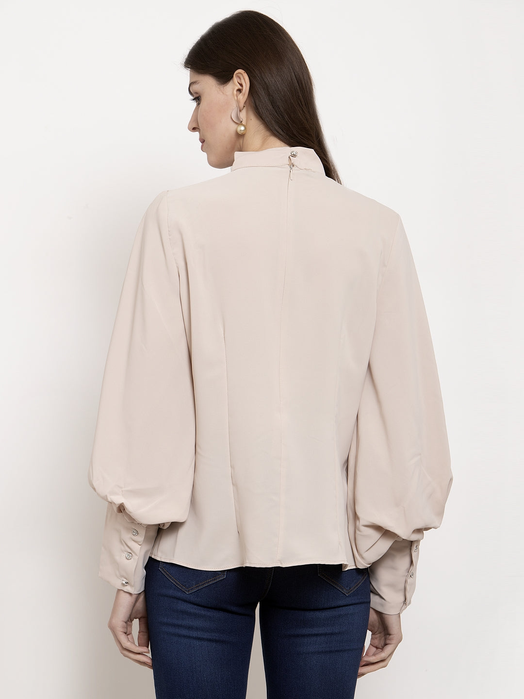 Ladies Beige sugarcane shirt