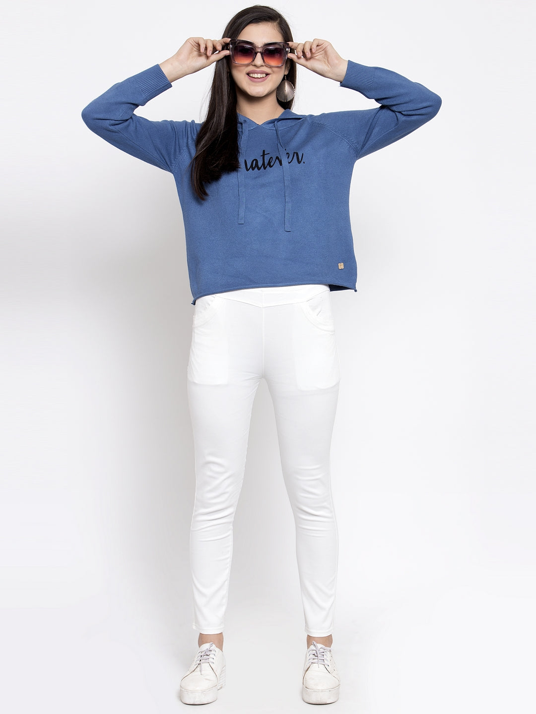 Women Denim Pullover