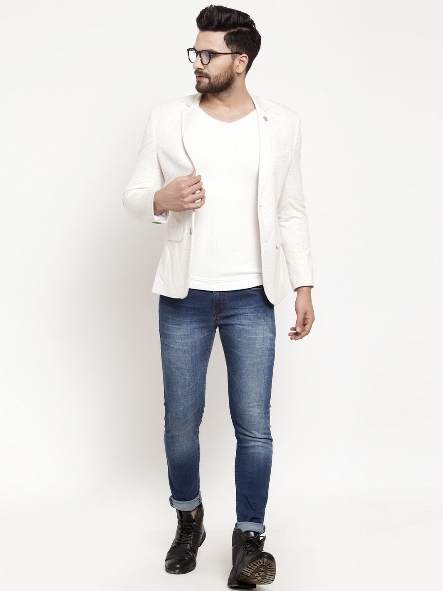 Mens Cream Coat