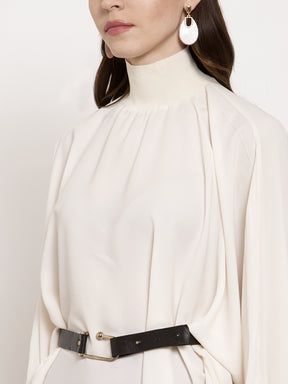 Ladies high sugarcane waist down top
