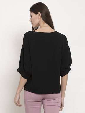 Ladies beige blackish top