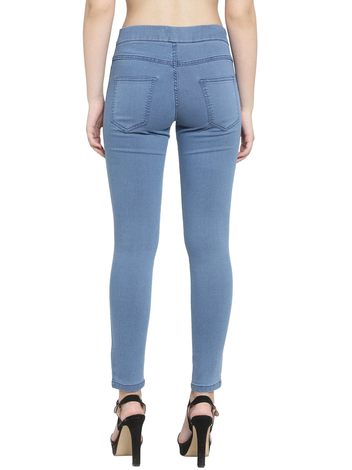 Women Blue Jegging